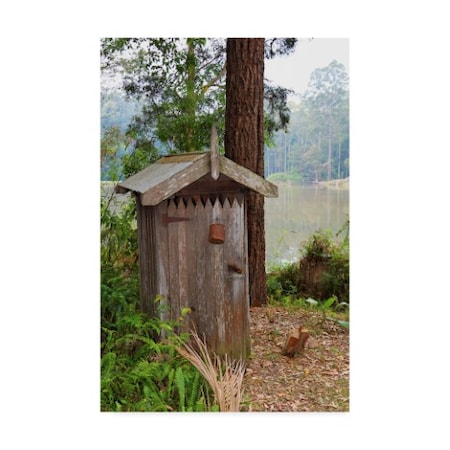 Incredi 'Outhouse' Canvas Art,12x19